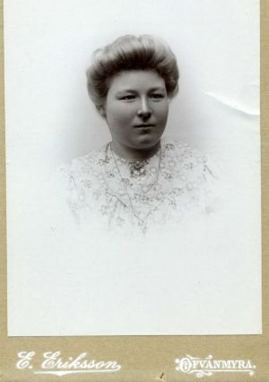 Mas Anna Erika Matsson 1890-1968